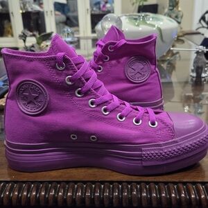 Converse Chuck Taylors Women's High-Top Sneakers - Purple